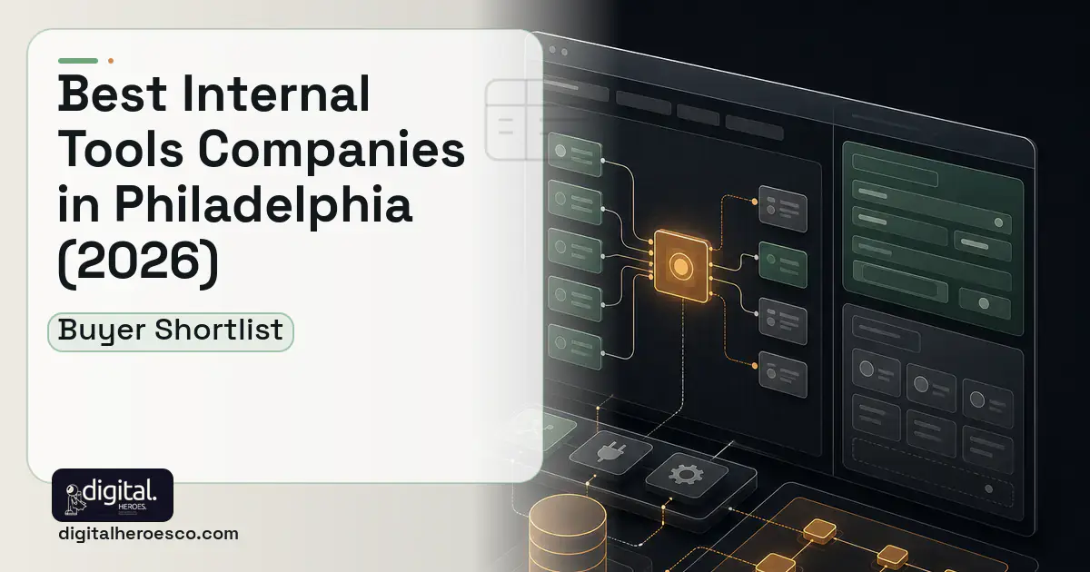 Internal Tools Development product interface illustration for Best Internal Tools Companies Philadelphia PA.