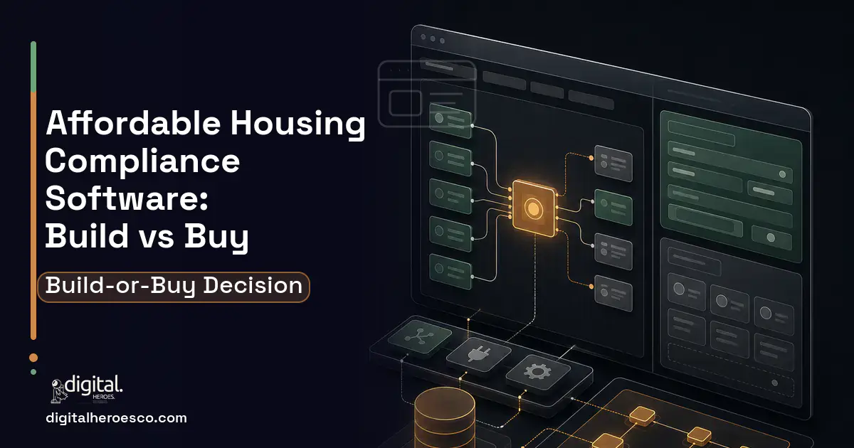 Internal Tools Development product interface illustration for Affordable Housing Compliance Software Build vs Buy Guide.