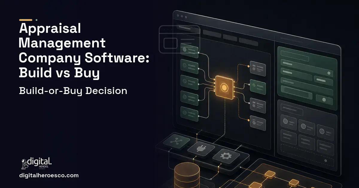 Internal Tools Development product interface illustration for Appraisal Management Company Software Build vs Buy Guide.