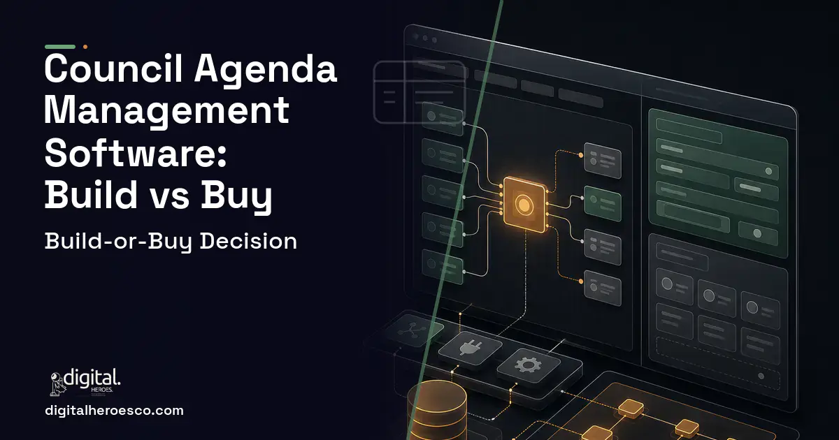 Internal Tools Development product interface illustration for Council Agenda Management Software Build vs Buy Guide.
