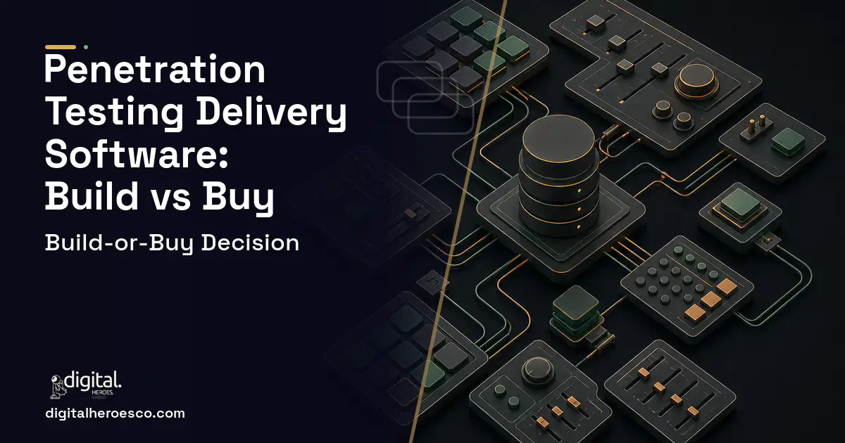 Internal Tools Development software overview illustration for Penetration Testing Delivery Software Build vs Buy Guide.