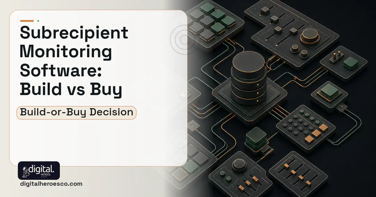 Internal Tools Development software overview illustration for Subrecipient Monitoring Software Build vs Buy Guide.