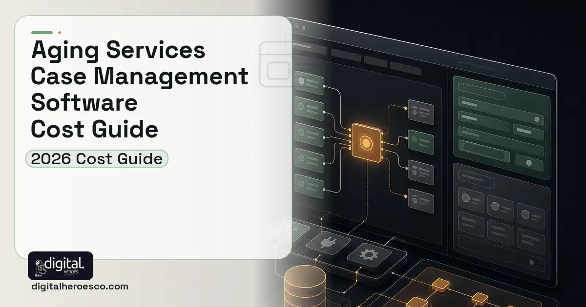 Internal Tools Development product interface illustration for Aging Services Case Management Software Cost Guide.