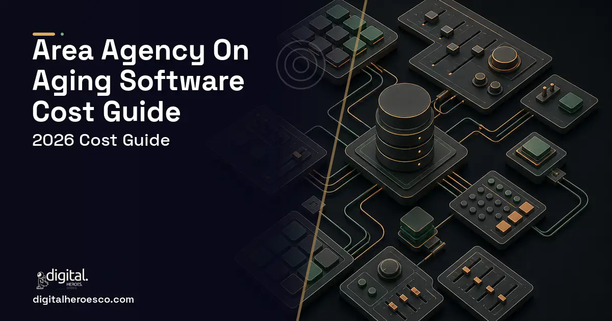 Internal Tools Development software overview illustration for Area Agency ON Aging Software Cost Guide.