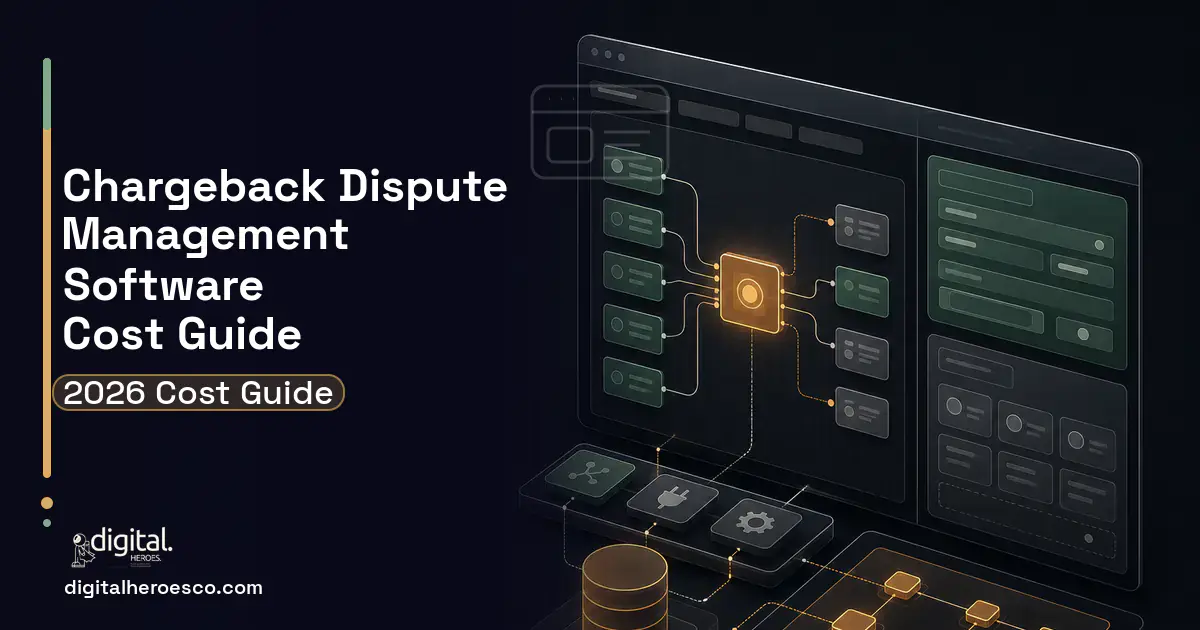 Internal Tools Development product interface illustration for Chargeback Dispute Management Software Cost Guide.