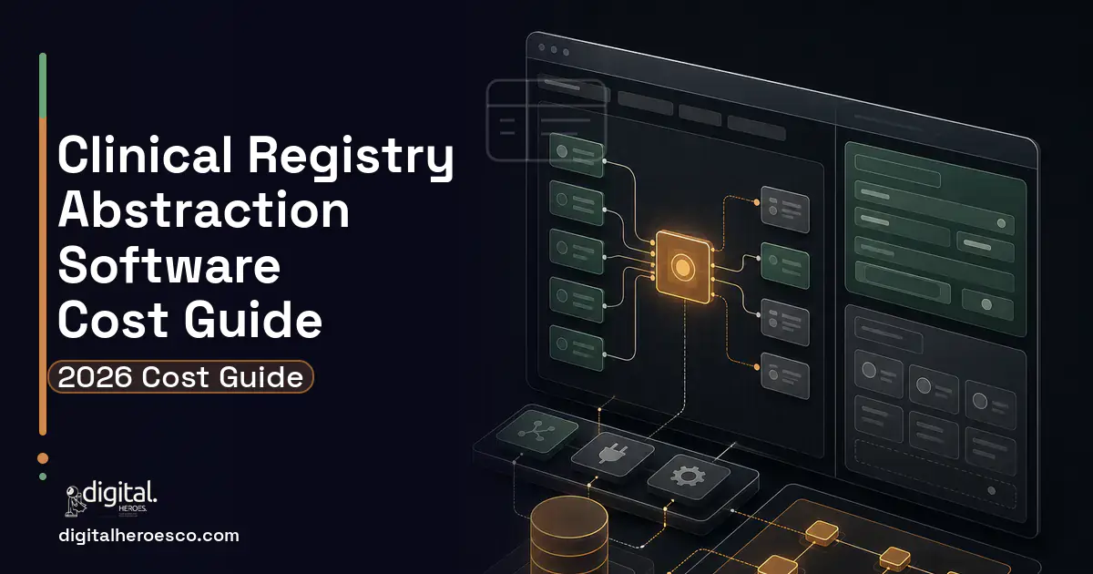 Internal Tools Development product interface illustration for Clinical Registry Abstraction Software Cost Guide.