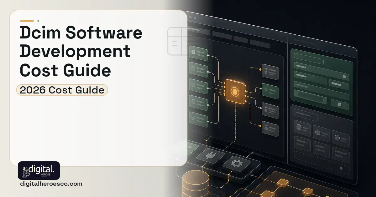 Internal Tools Development product interface illustration for Dcim Software Development Cost Guide.