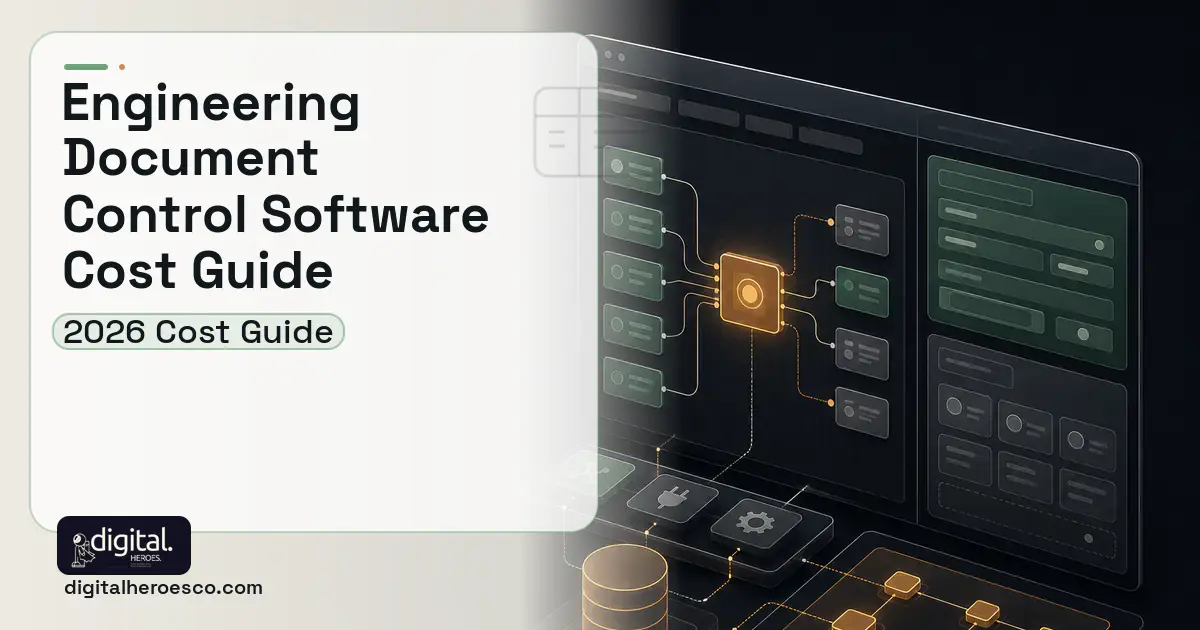 Internal Tools Development product interface illustration for Engineering Document Control Software Cost Guide.
