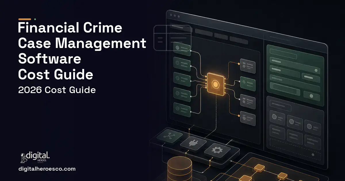 Internal Tools Development product interface illustration for Financial Crime Case Management Software Cost Guide.