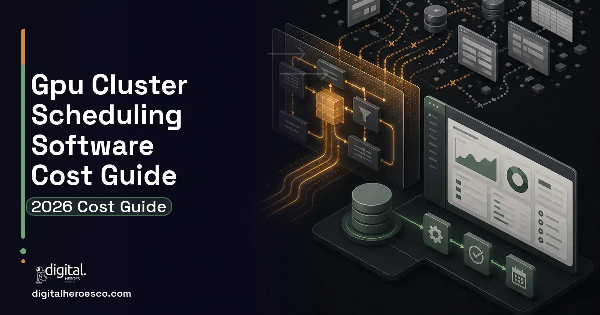 Internal Tools Development workflow illustration for GPU Cluster Scheduling Software Cost Guide.