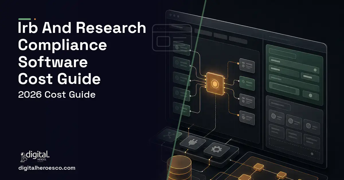 Internal Tools Development product interface illustration for IRB AND Research Compliance Software Cost Guide.