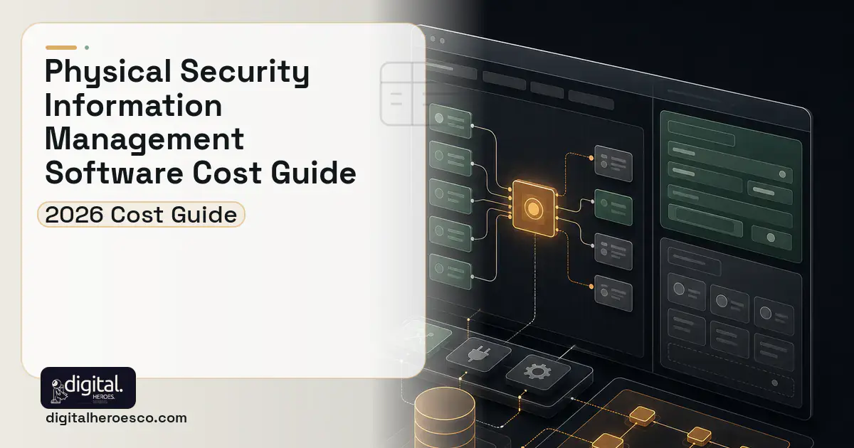 Internal tools product interface illustration for Physical Security Information Management Software Cost Guide.