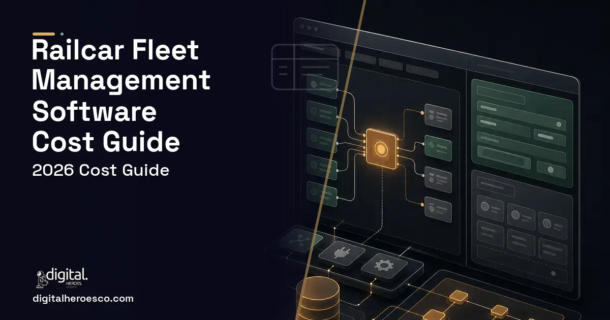 Internal Tools Development product interface illustration for Railcar Fleet Management Software Cost Guide.