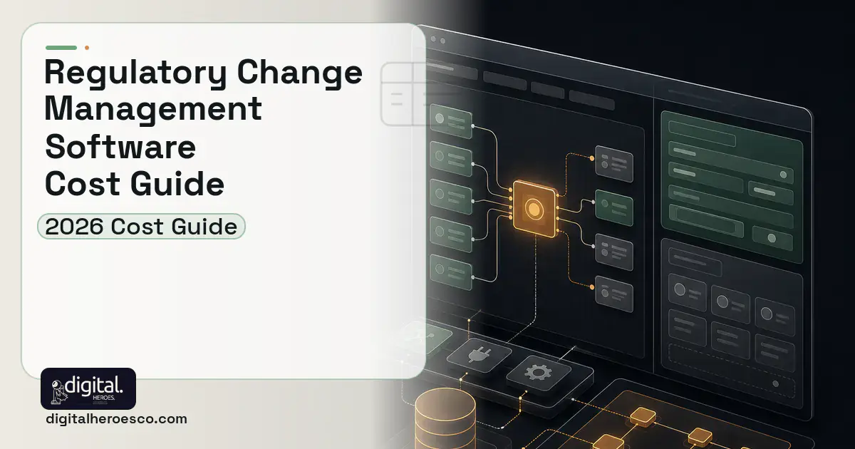 Internal Tools Development product interface illustration for Regulatory Change Management Software Cost Guide.