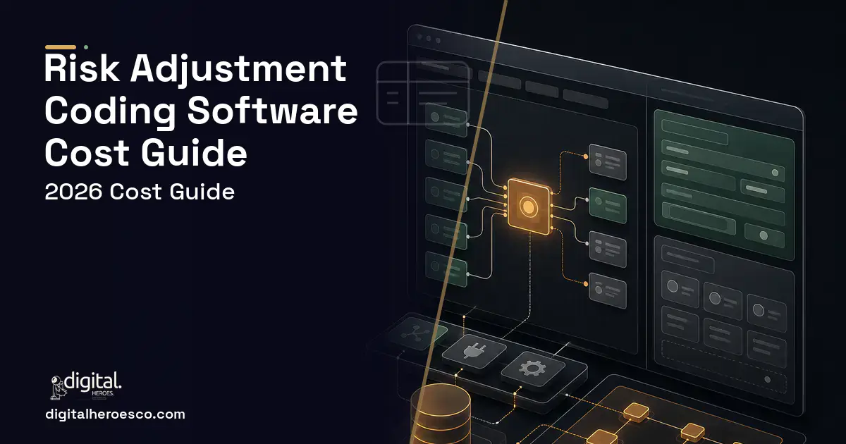 Internal Tools Development product interface illustration for Risk Adjustment Coding Software Cost Guide.