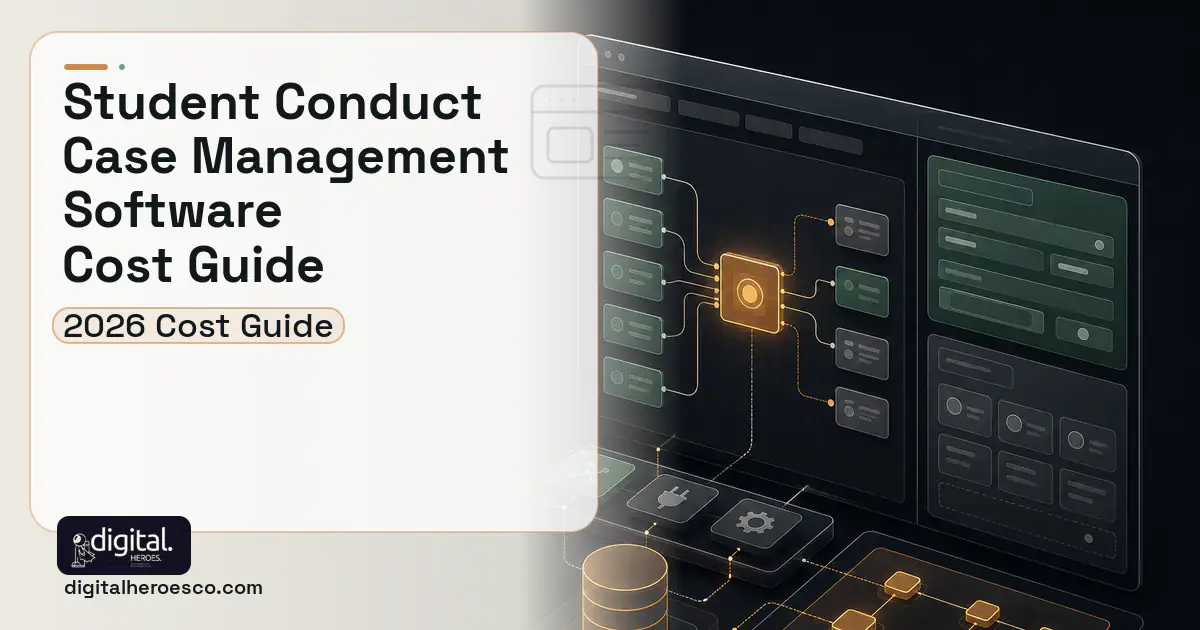 Internal Tools Development product interface illustration for Student Conduct Case Management Software Cost Guide.