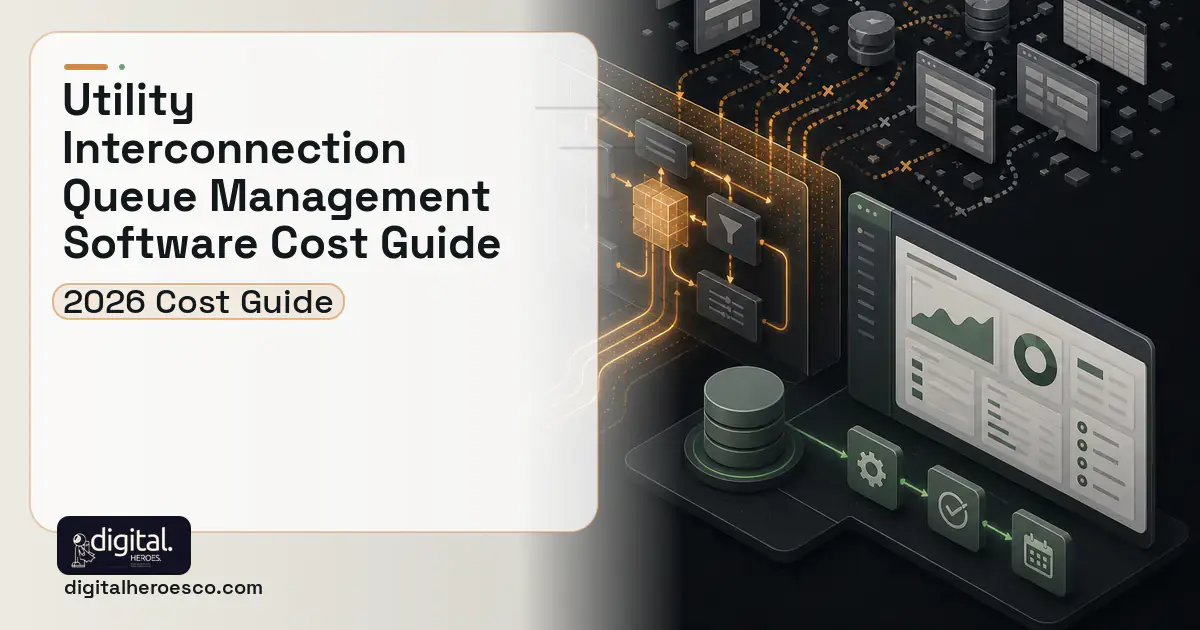Internal Tools Development workflow illustration for Utility Interconnection Queue Management Software Cost Guide.