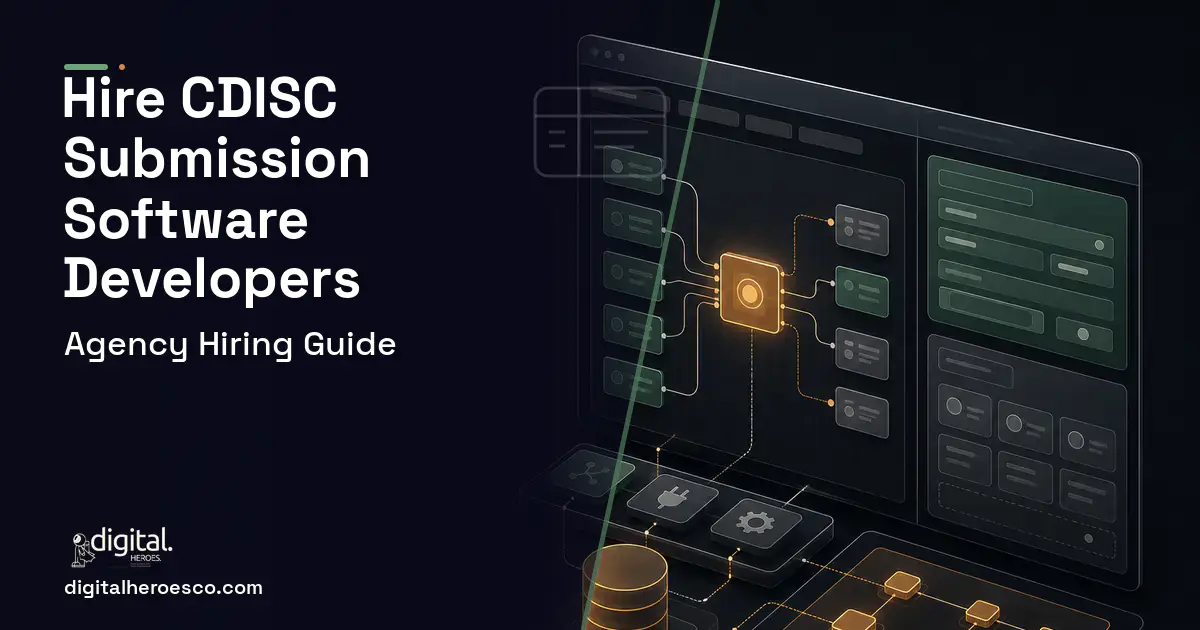 Internal Tools Development product interface illustration for Cdisc Submission Data Standards Software.