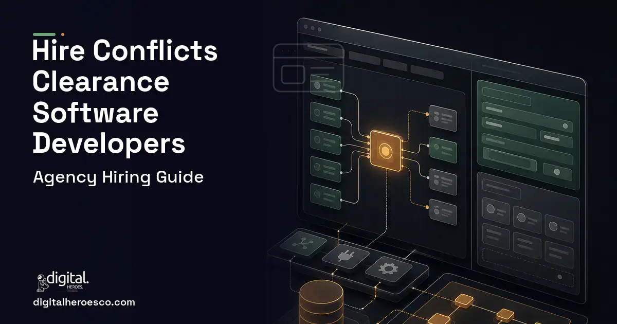 Internal Tools Development product interface illustration for Conflicts AND Independence Clearance Software.
