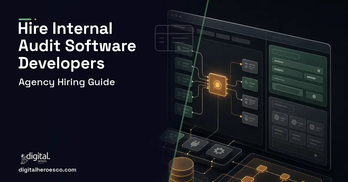 Internal Tools Development product interface illustration for Internal Audit Management Software.