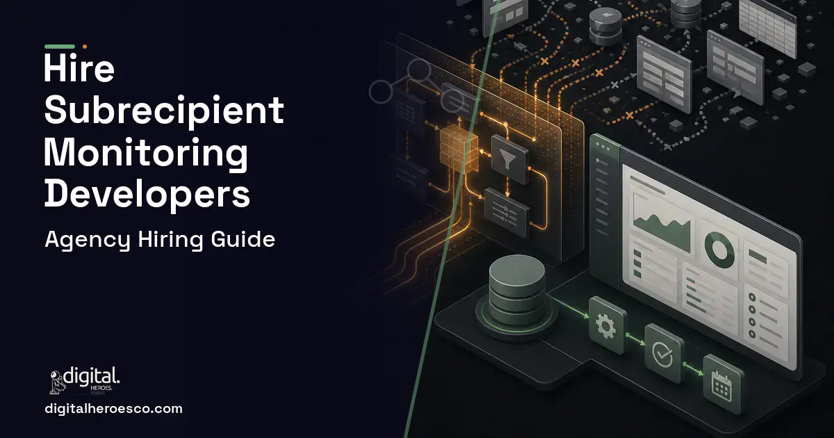 Internal Tools Development workflow illustration for How to Hire a Subrecipient Monitoring Software Development Company.