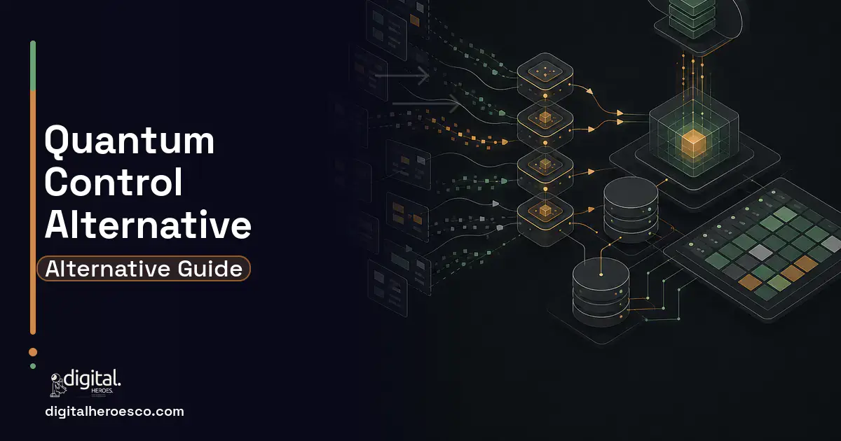 Inventory Software workflow illustration for Component Control Quantum Control Alternative.