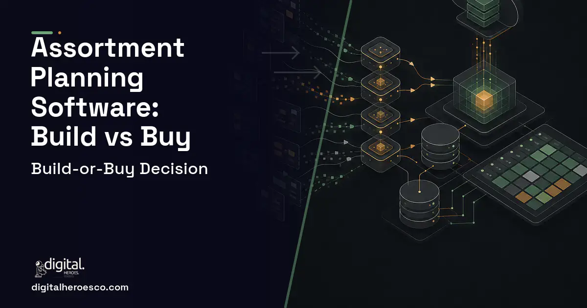 Inventory Software workflow illustration for Assortment Planning Software Build vs Buy Guide.