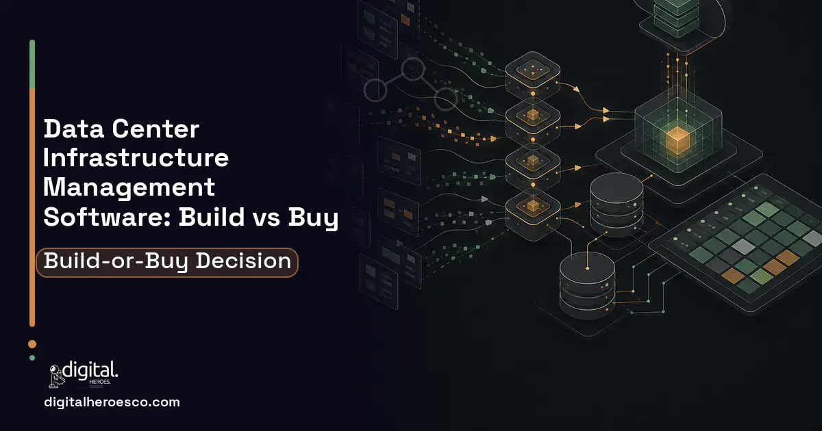 Inventory Software workflow illustration for Data Center Infrastructure Management Software Build vs Buy Guide.