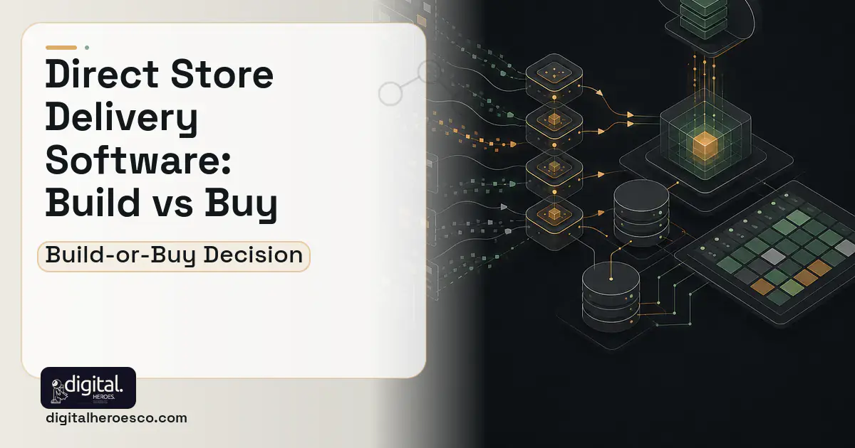 Inventory Software workflow illustration for Direct Store Delivery Software Build vs Buy Guide.