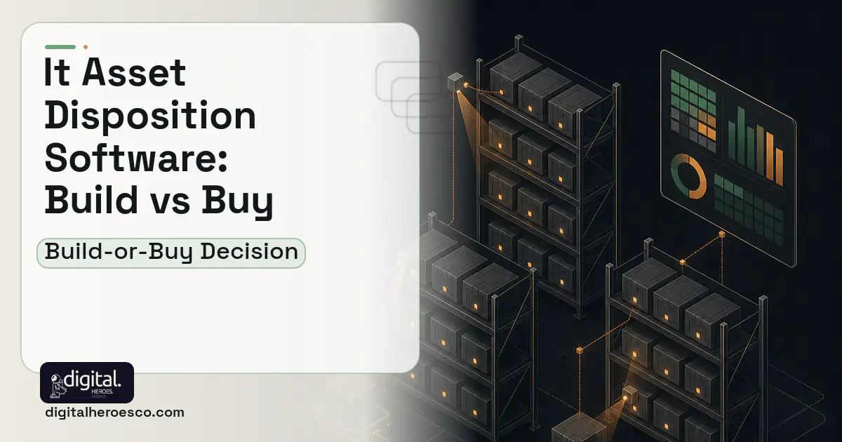 Inventory Software software overview illustration for IT Asset Disposition Software Build vs Buy Guide.