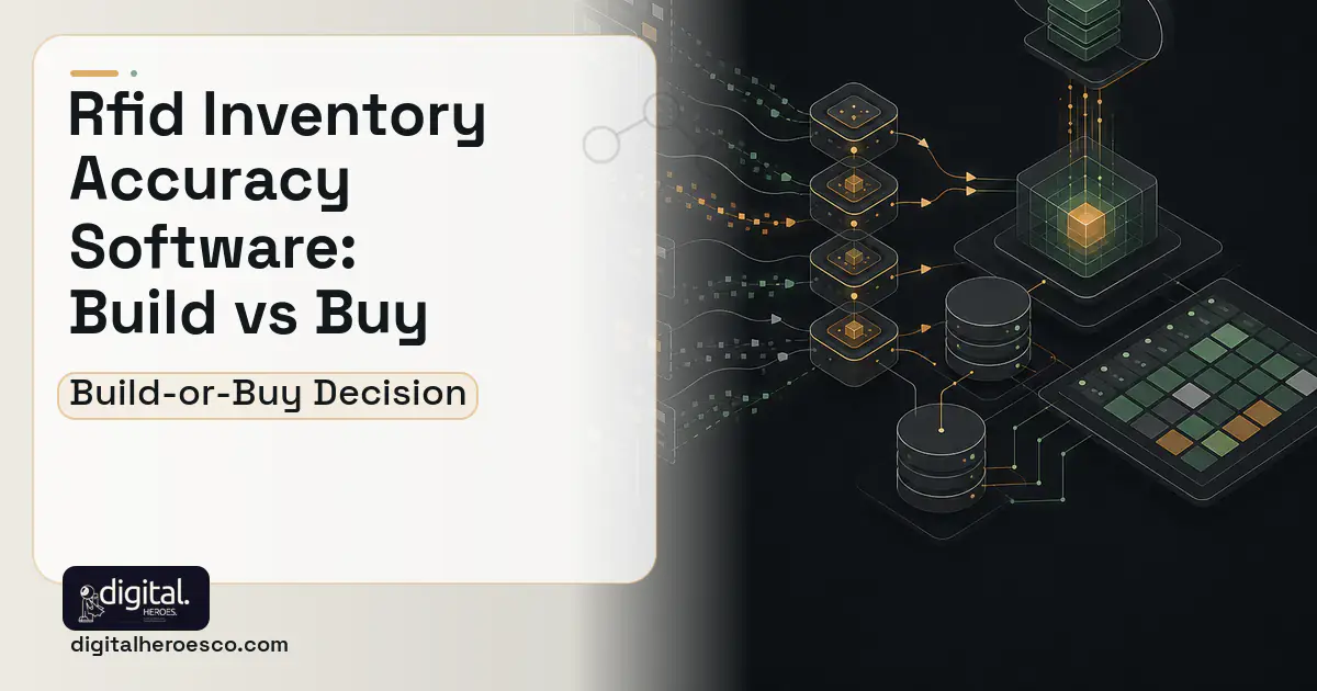 Inventory Software workflow illustration for Rfid Inventory Accuracy Software Build vs Buy Guide.
