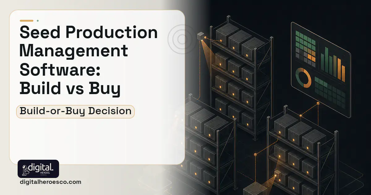 Inventory Software software overview illustration for Seed Production Management Software Build vs Buy Guide.