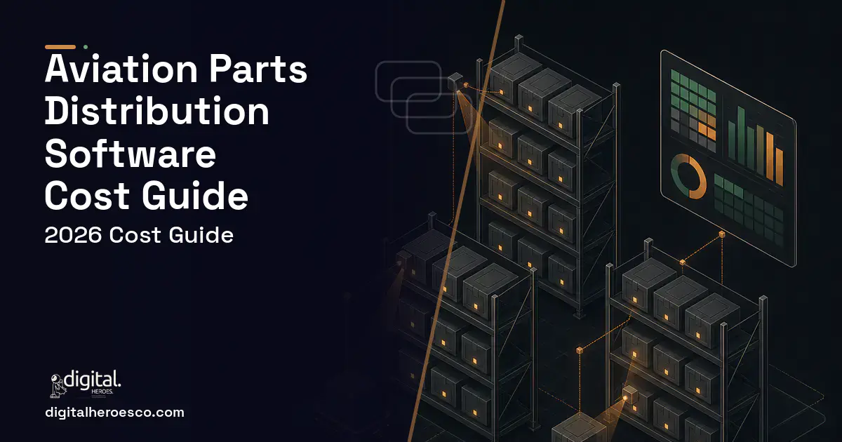 Inventory Software software overview illustration for Aviation Parts Distribution Software Cost Guide.