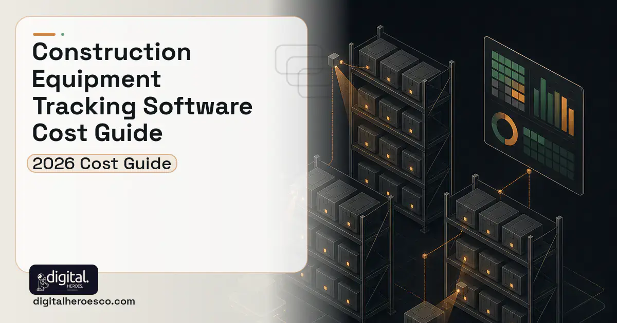 Inventory Software software overview illustration for Construction Equipment Tracking Software Cost Guide.