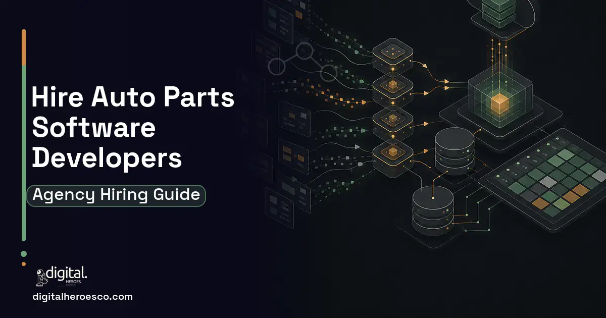 Inventory Software workflow illustration for How to Hire an Auto Parts Store Software Development Company.