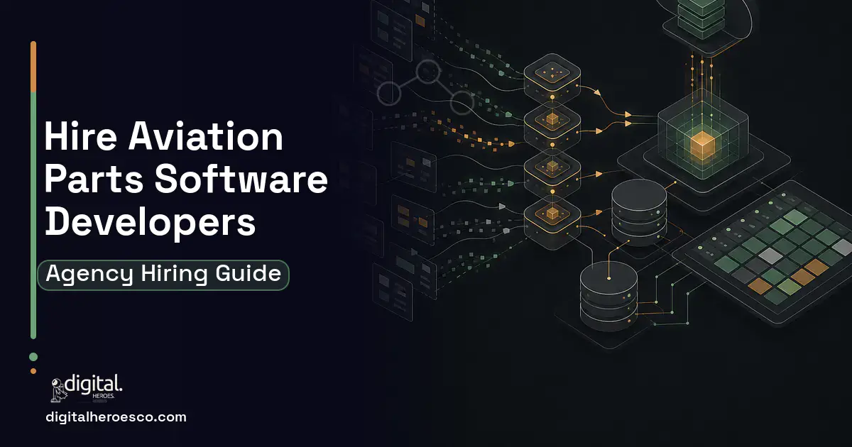 Inventory Software workflow illustration for How to Hire an Aviation Parts Distribution Software Development Company.