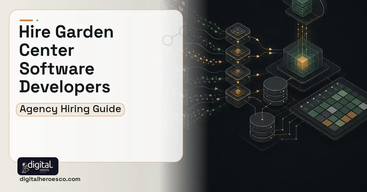 Inventory Software workflow illustration for How to Hire a Garden Center Software Development Company.