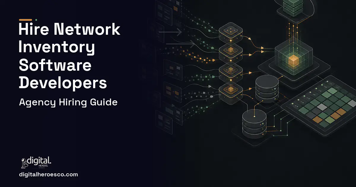 Inventory Software workflow illustration for How to Hire a Network Inventory Management Software Company.