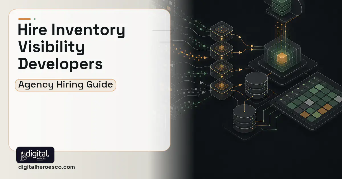 Inventory Software workflow illustration for How to Hire an Omnichannel Inventory Visibility Development Company.