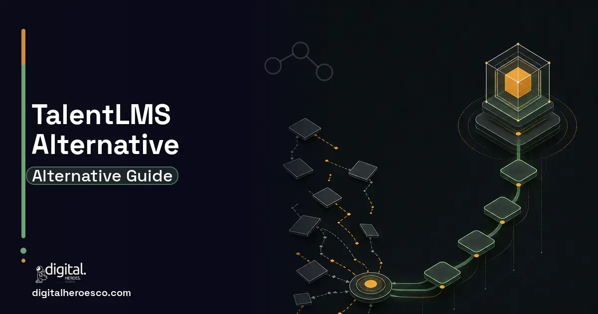 LMS Development workflow illustration for TalentLMS Alternatives.