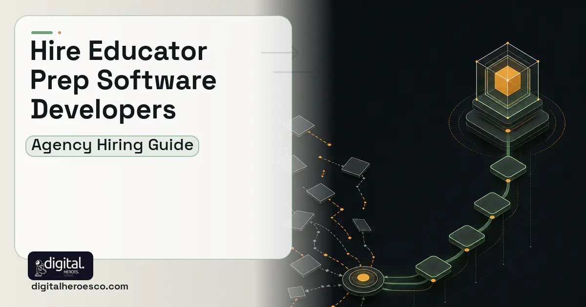 LMS Development workflow illustration for How to Hire an Educator Preparation Program Software Development Company.