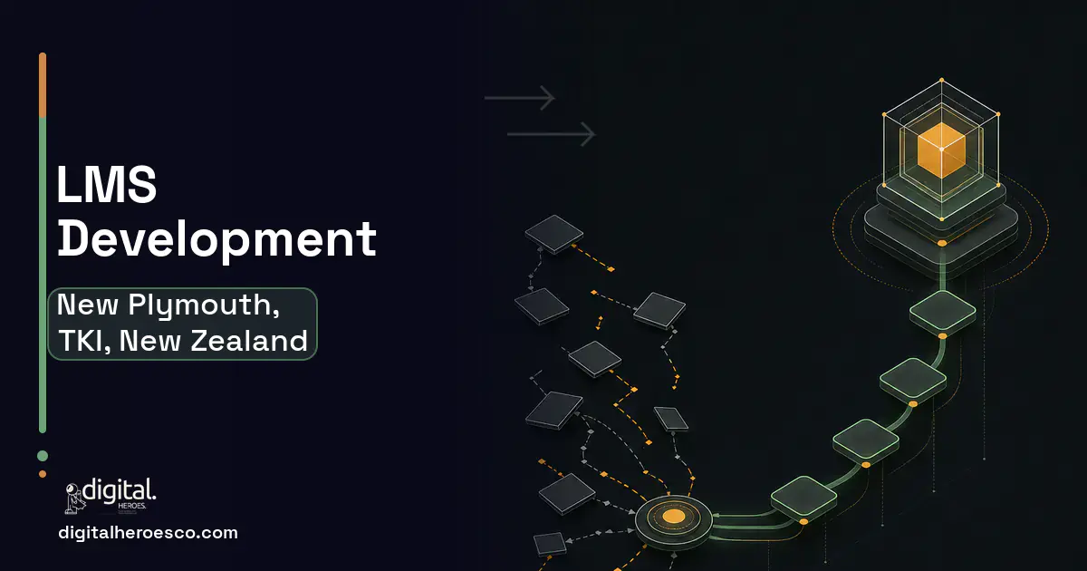 LMS Development workflow illustration for New Plymouth, TKI, New Zealand.