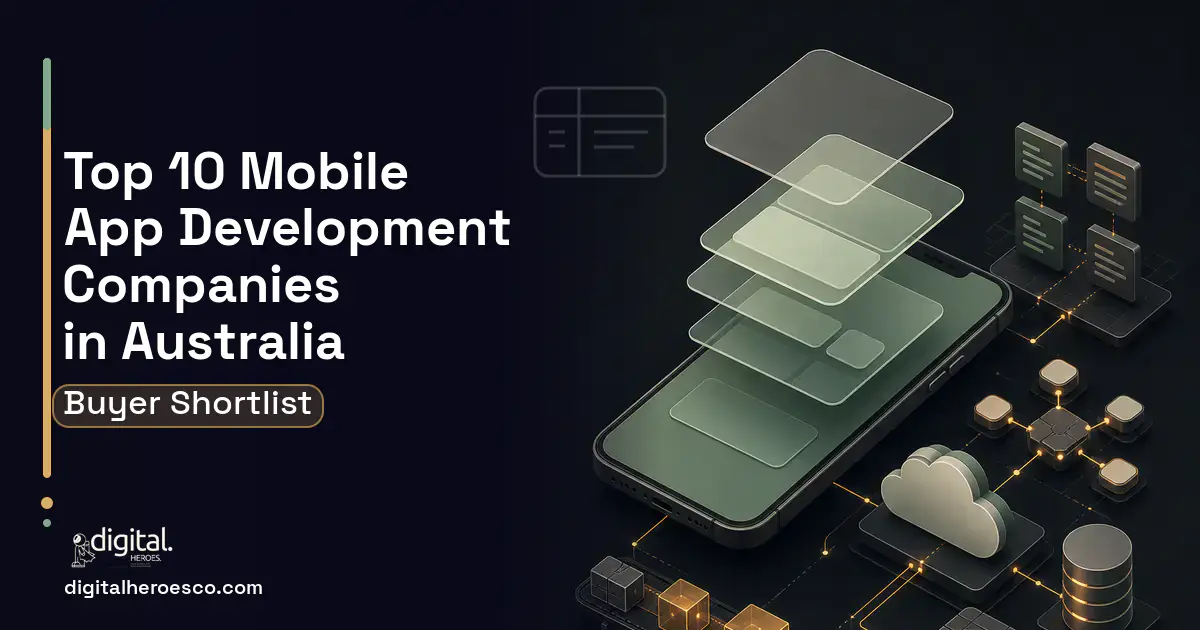 Mobile App Development product interface illustration for Top 10 Mobile App Development Companies in Australia 2026.