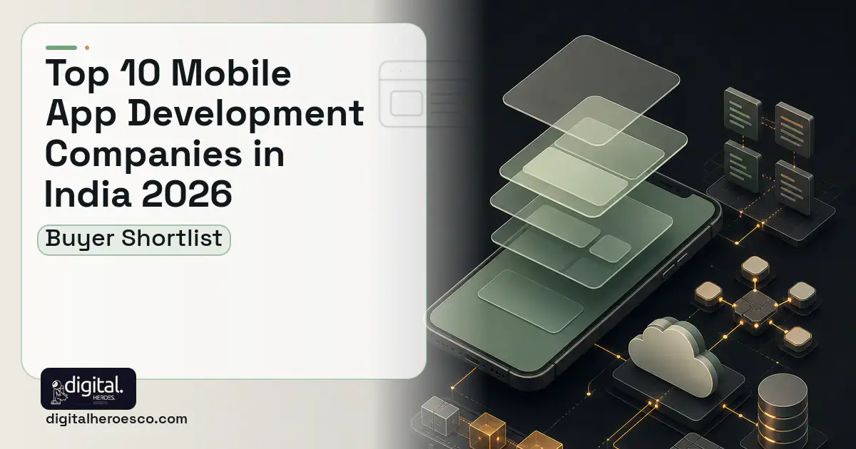 Mobile App Development product interface illustration for Top 10 Mobile App Development Companies in India.