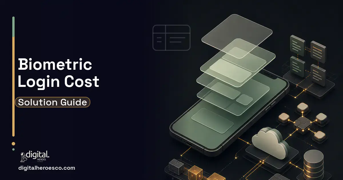 Mobile App Development product interface illustration for Building an App With Biometric Login.