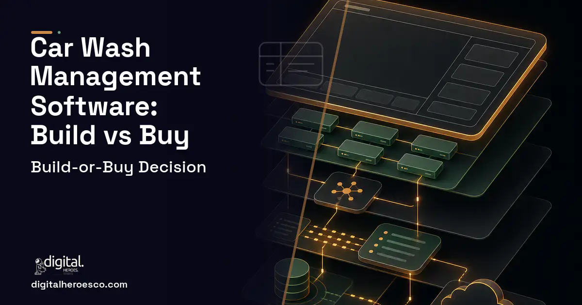 POS System Development product interface illustration for CAR Wash Management Software Build vs Buy Guide.