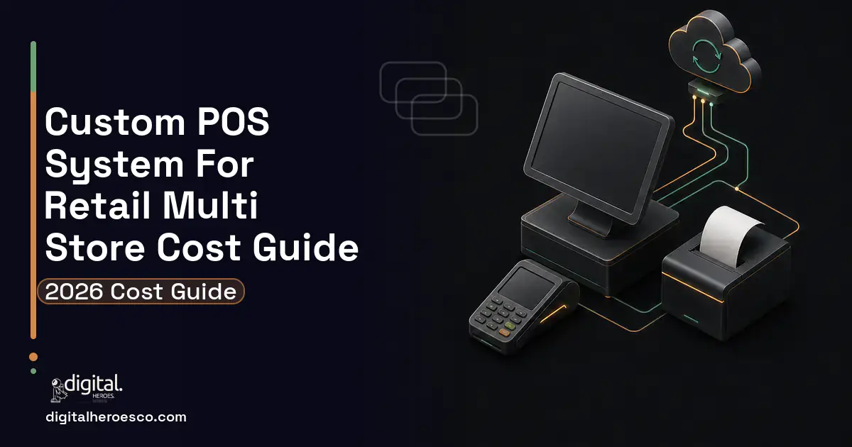 POS System Development software overview illustration for Custom POS System FOR Retail Multi Store Cost Guide.