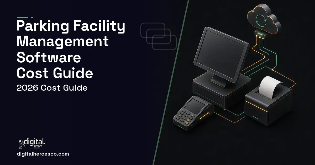 POS System Development software overview illustration for Parking Facility Management Software Cost Guide.