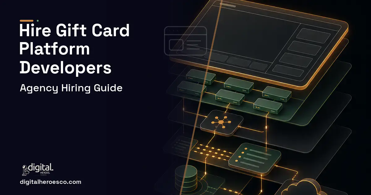 POS System Development product interface illustration for Gift Card Platform Development.