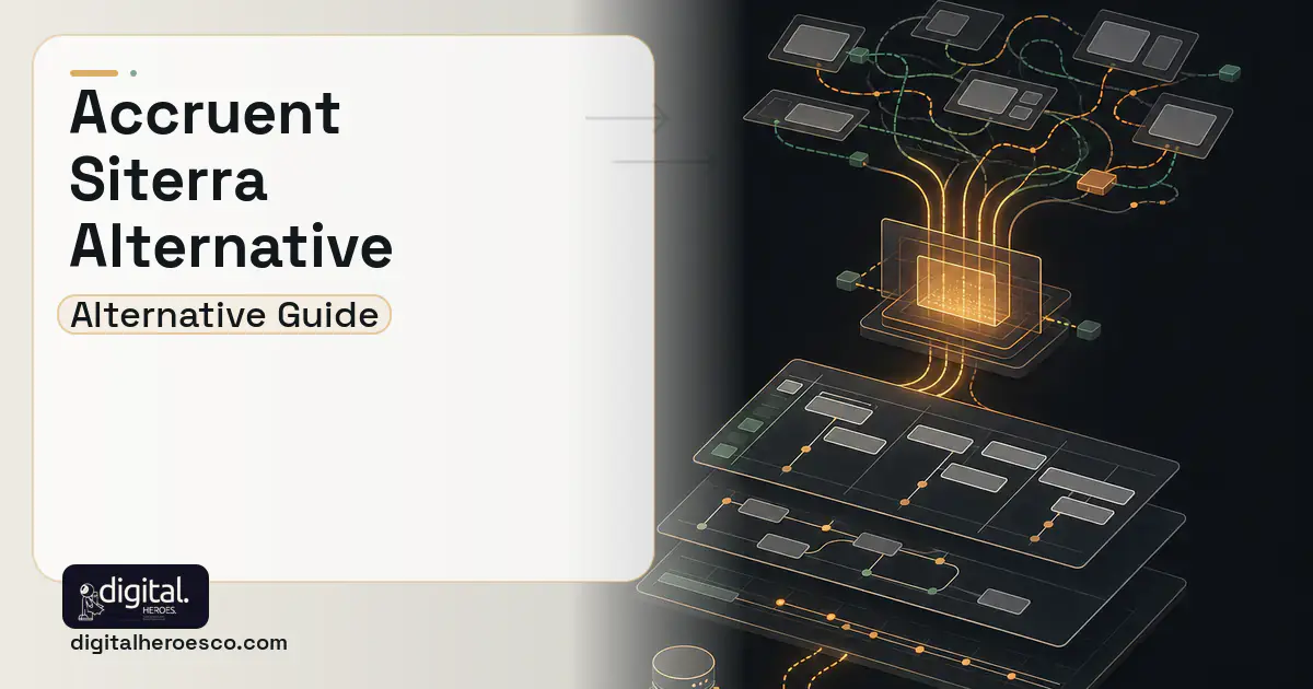 Project Management Software workflow illustration for Accruent Siterra Alternative.